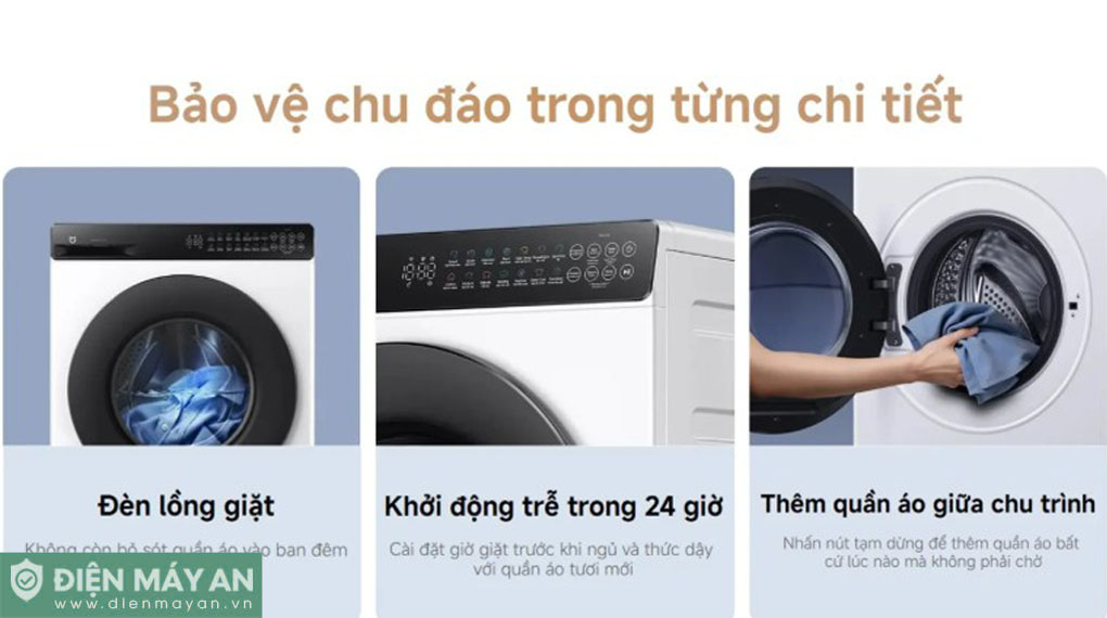 Máy giặt Xiaomi Mijia AI Inverter 9kg WM090MJA08VN